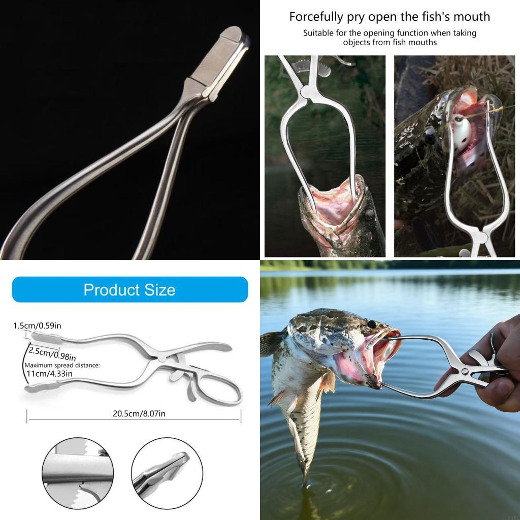 Fishing Hook Remover - เครื่องมือจับปลาที่เปิดปากปลาพร้อมช่องเปิดกว้างเพื่อการจัดการที่มีประสิทธิภาพ
