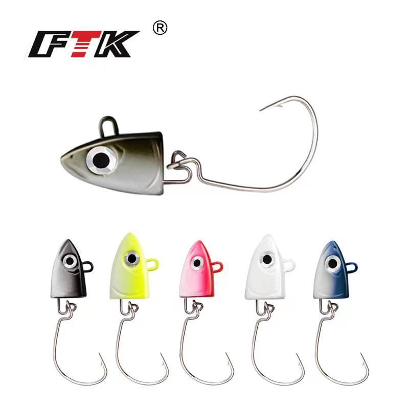 FTK 2 ชิ้น/ชุด 5 กรัม 12 กรัม  - Fishing Hook Assortment บทวิจารณ์และราคา