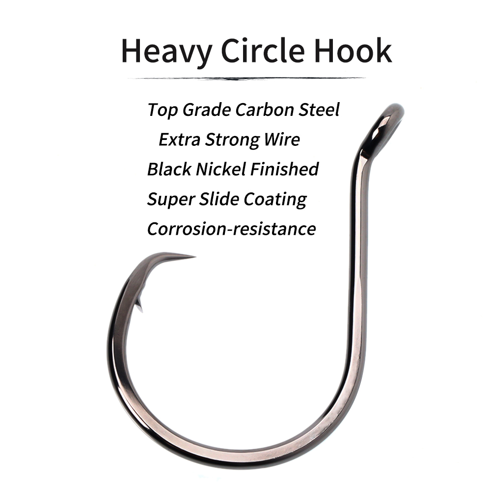 Lionriver สีดํานิกเกิล Heavy C - Fishing Hook Assortment บทวิจารณ์และราคา