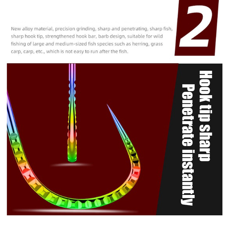 10ชิ้นขนาดมังกร Kiriin Iseni ส - Fishing Hook Assortment บทวิจารณ์และราคา