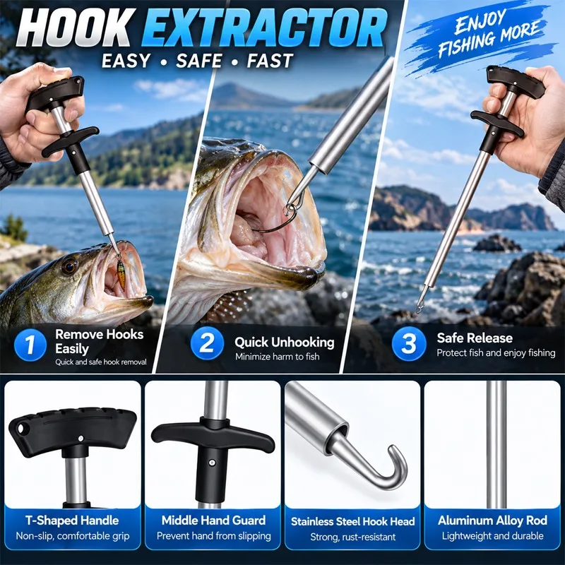 ชุดคีมตกปลาอเนกประสงค์ระดับมือ - Fishing Hook Sharpener บทวิจารณ์และราคา