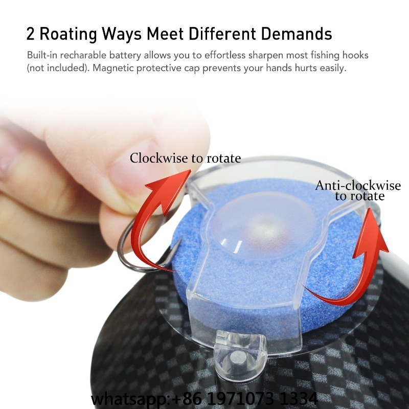 เครื่องลับเบ็ดตกปลาไฟฟ้าแบบชาร - Fishing Hook Sharpener บทวิจารณ์และราคา