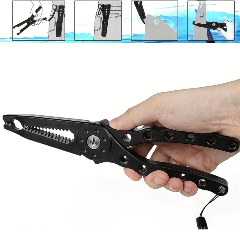 คีมตกปลาพลาสติกคุณภาพสูงพร้อมท - Fishing Hook Sharpener บทวิจารณ์และราคา