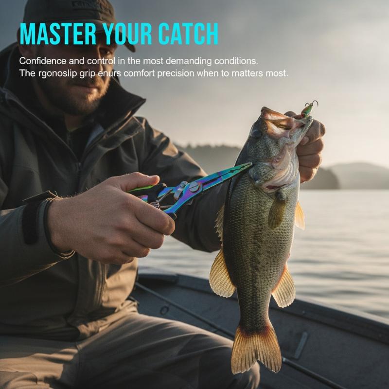 1 ชิ้น คีมตกปลาอเนกประสงค์ สแต - Fishing Hook Sharpener บทวิจารณ์และราคา